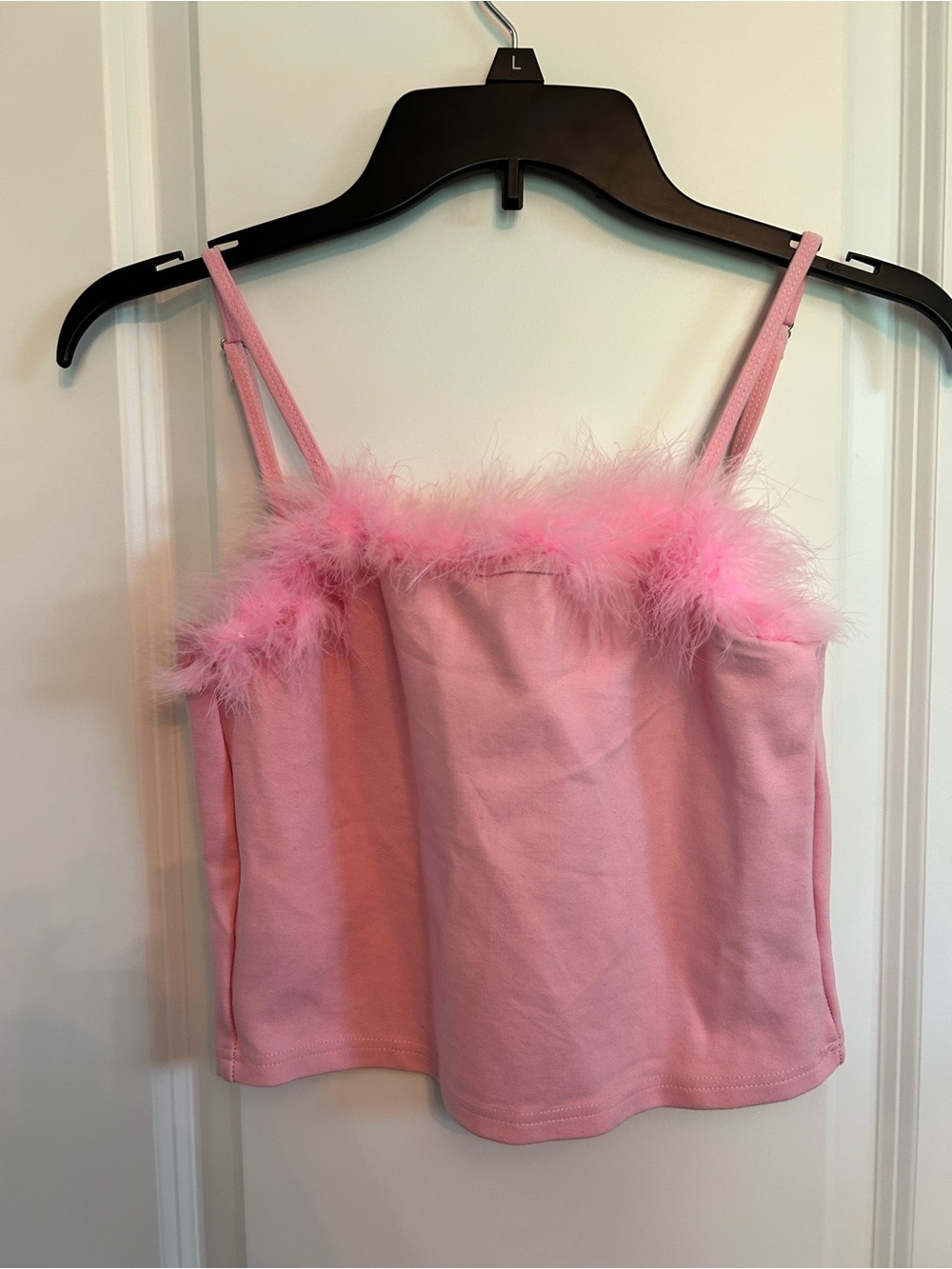 Sugar Thrillz Marabou Tank Top
